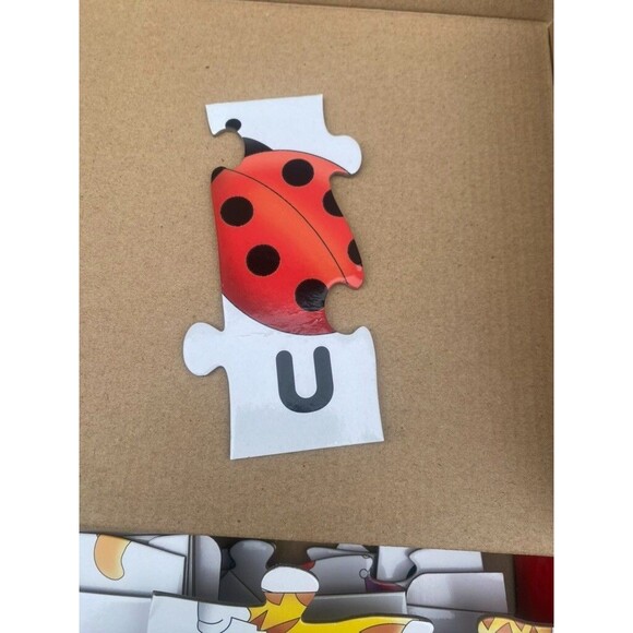 Match It! - Spelling - 20 Piece Learning Spelling Puzzle Kids Preschool 4-7 Ages - Picture 3 of 12